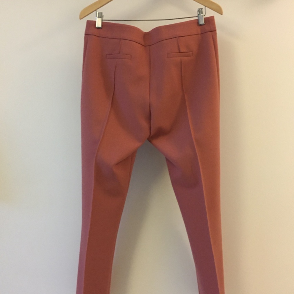 Smythe Pink Pantsuit Trousers pants in bisque Size 8 - Picture 8 of 11